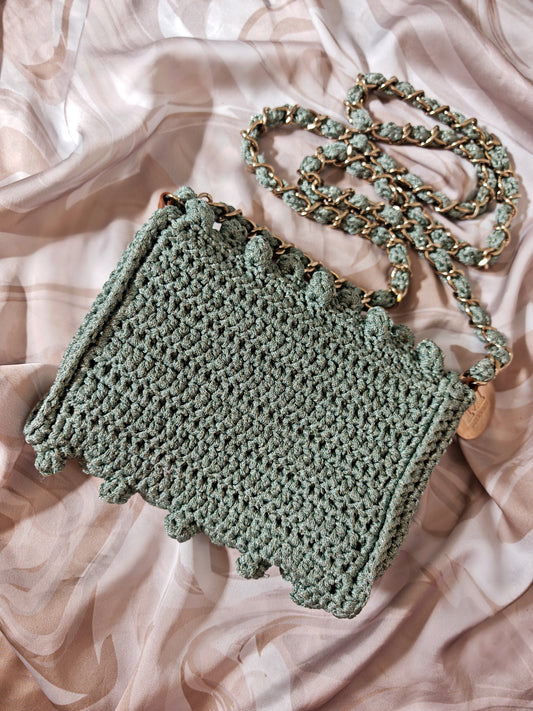 Missoni Crochet Crossbody Chain Bag
