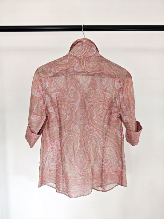 MAX MARA Paisley Shirt | UK 10