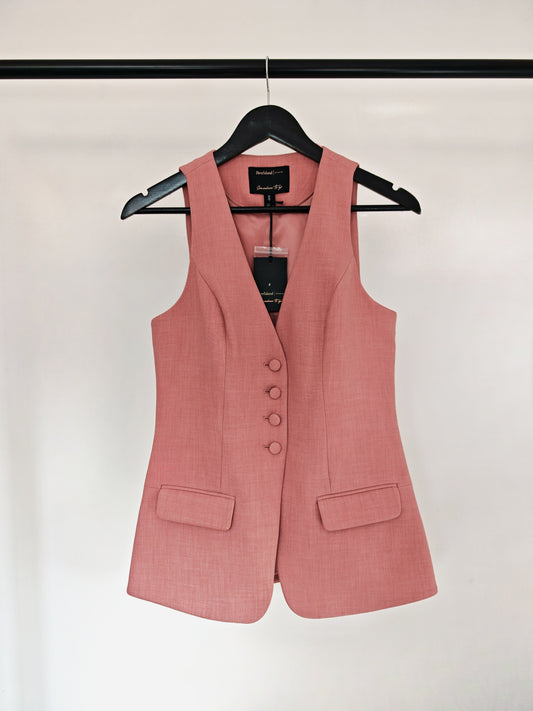 Tailored Longline Waistcoat | UK 6