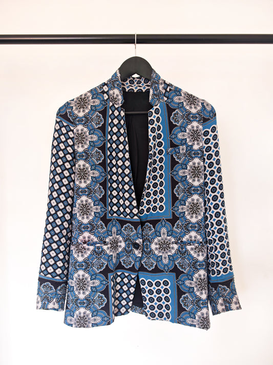 The Kooples | Mandala Floral Print Summer Jacket | UK 6