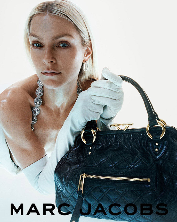 Iconic Marc Jacobs '2005' Quilted Leather Stam Bag