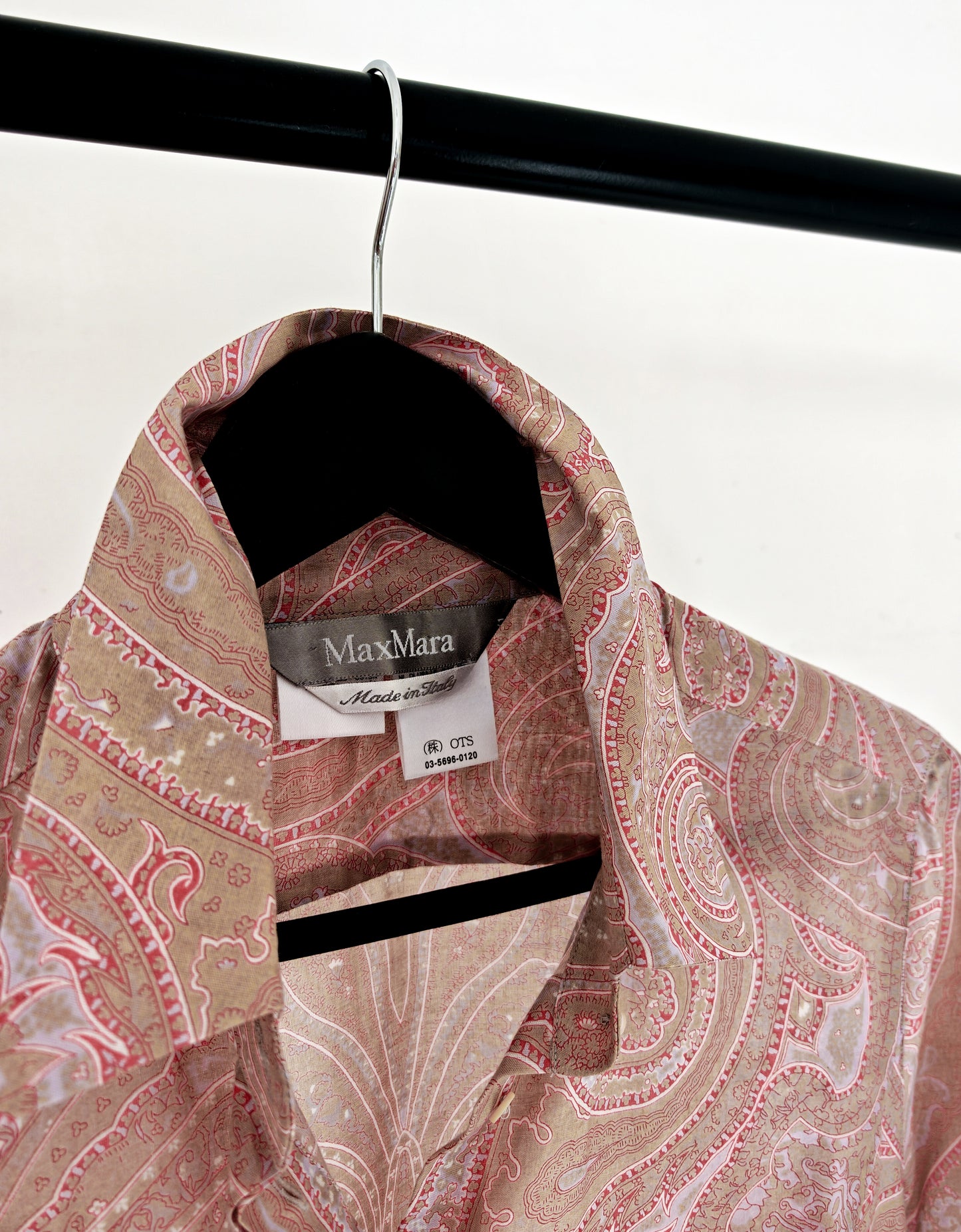 MAX MARA Paisley Shirt | UK 10