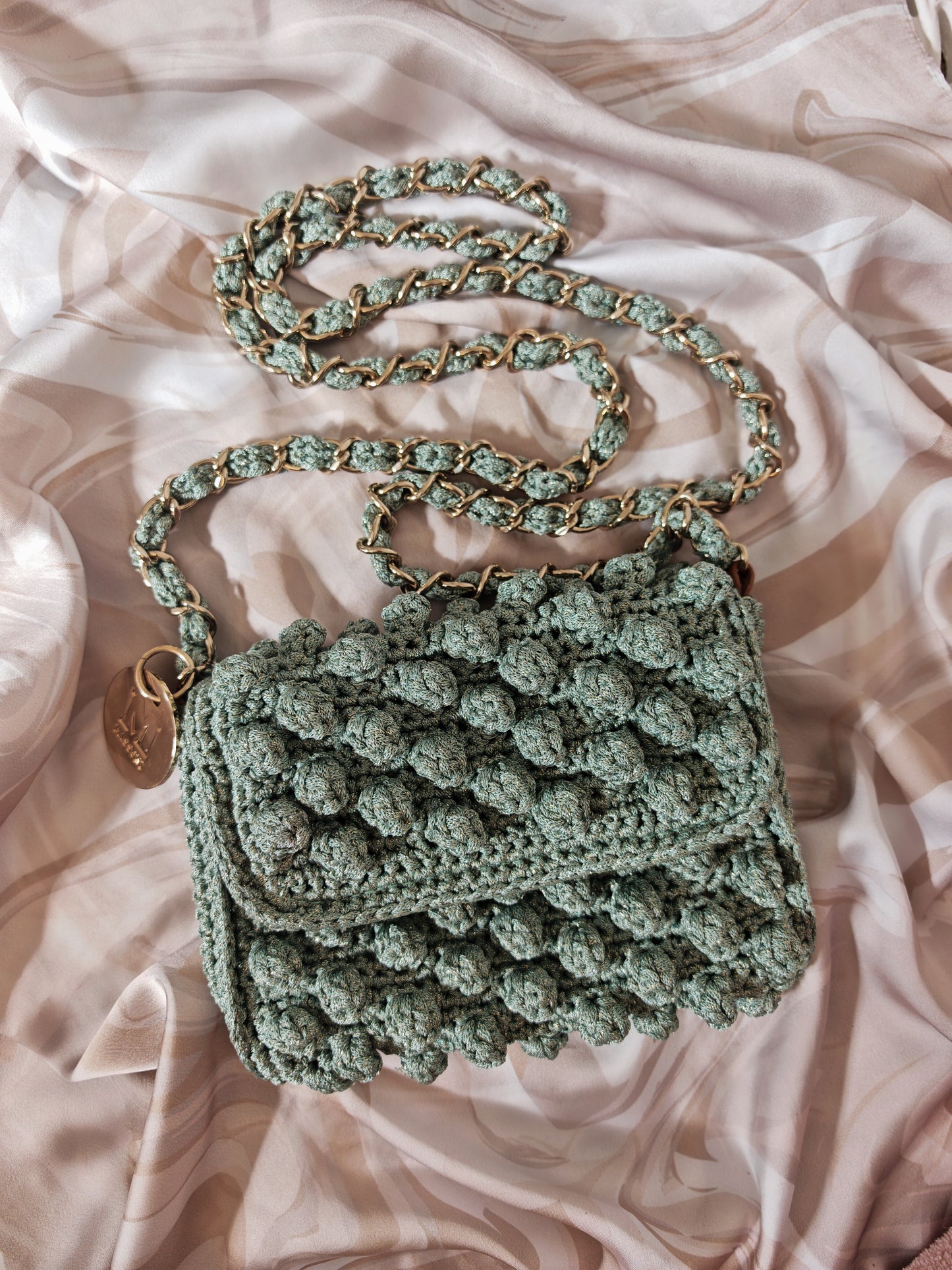 Missoni Crochet Crossbody Chain Bag