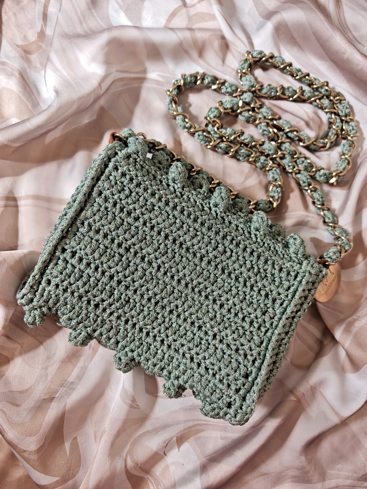 Missoni Crochet Crossbody Chain Bag
