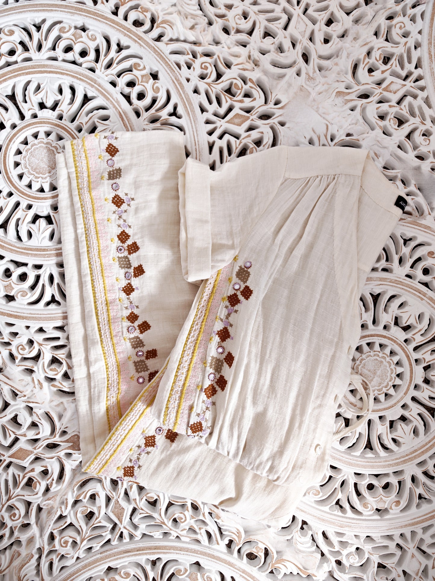 Antik Batik Embroidered Jumpsuit | XS