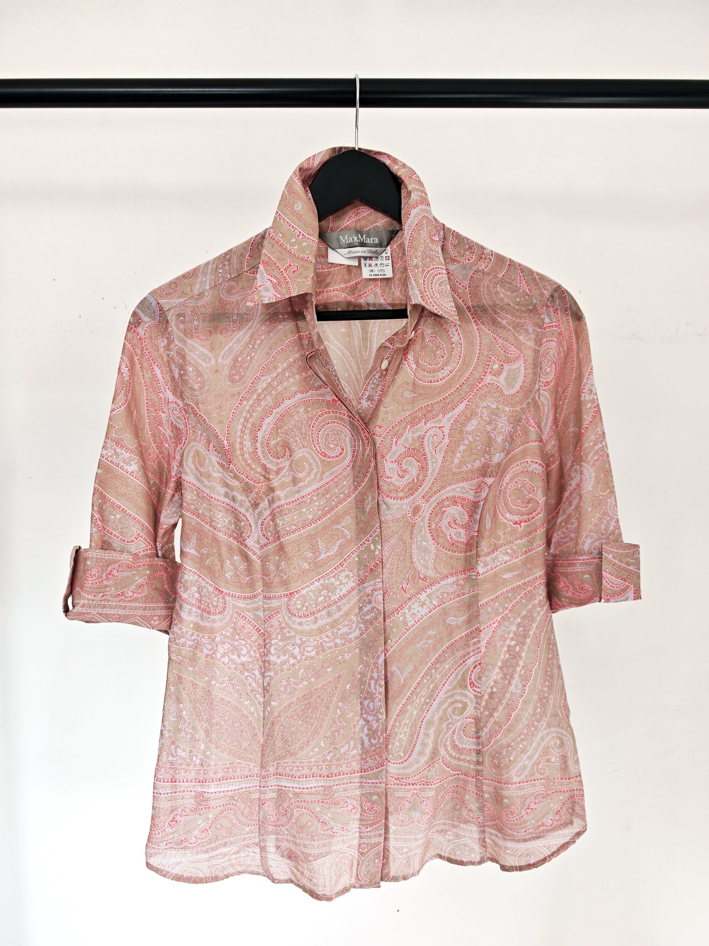 MAX MARA Paisley Shirt | UK 10