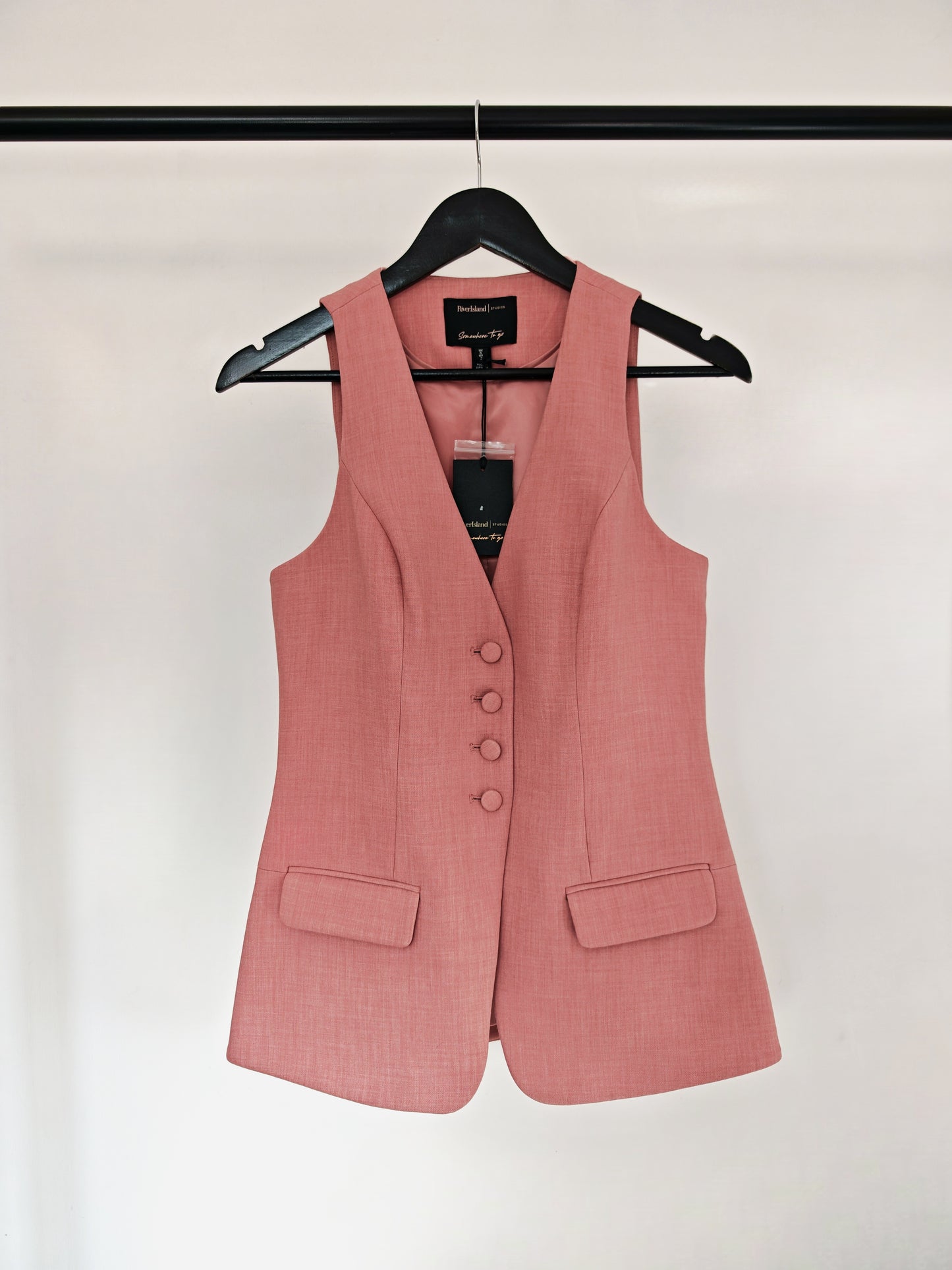 Tailored Longline Waistcoat | UK 6