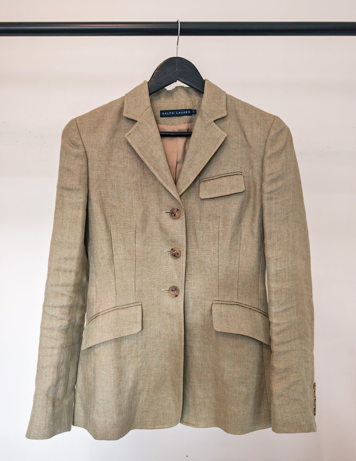 RALPH LAUREN Linen Blazer | XS