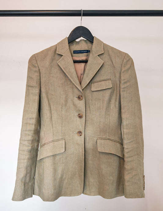 RALPH LAUREN Linen Blazer | XS