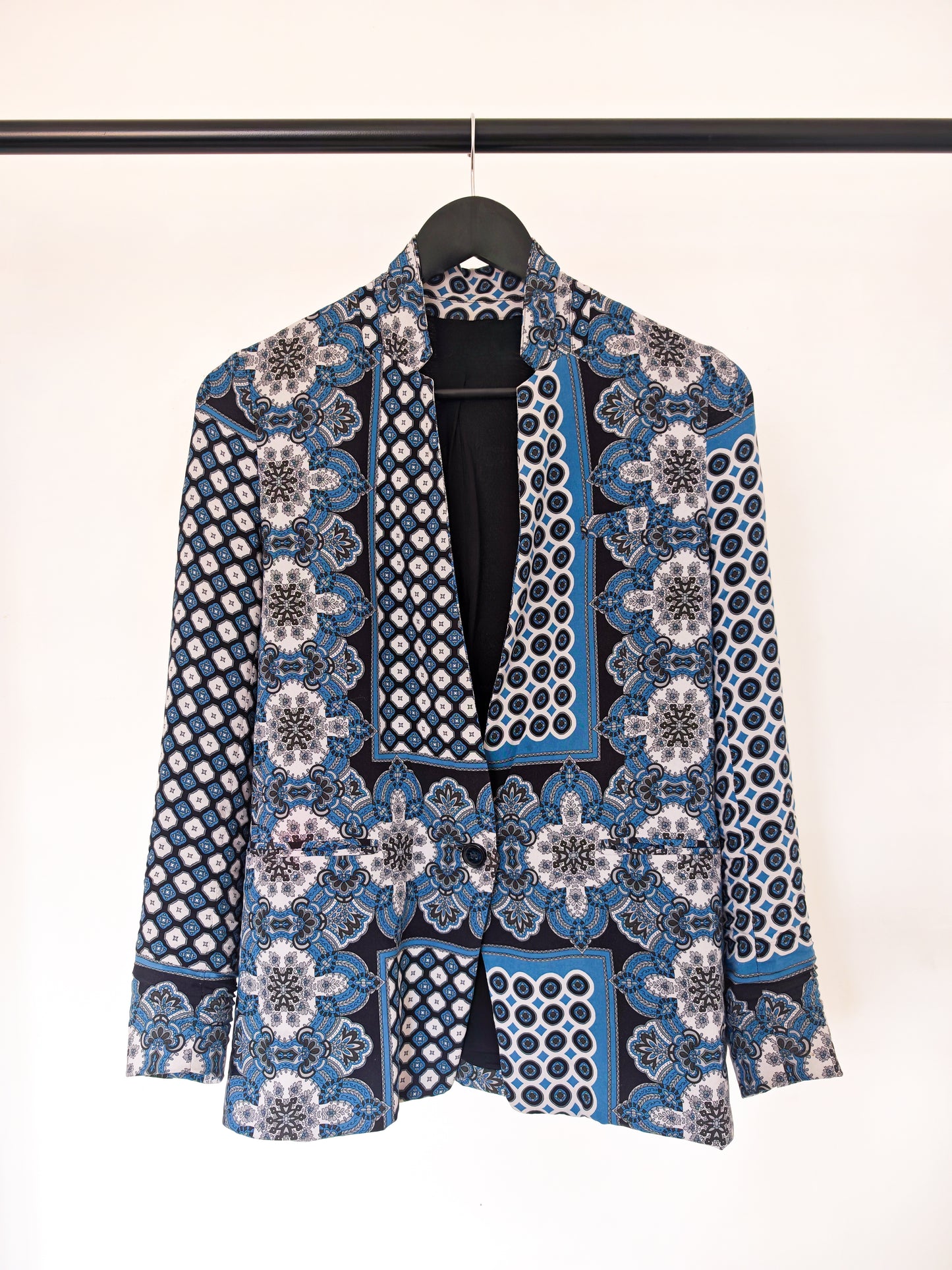 The Kooples | Mandala Floral Print Summer Jacket | UK 6