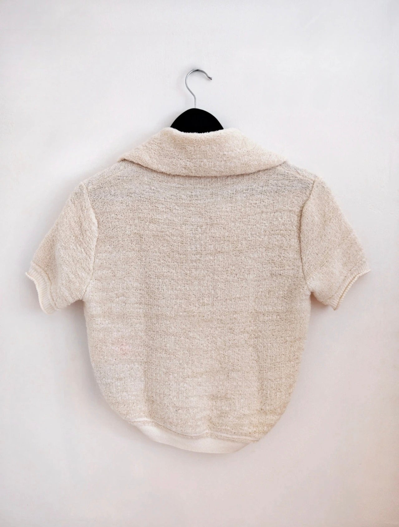 Jacquemus 'Le Cardigan' Alpaca Crop Sweater | UK 6